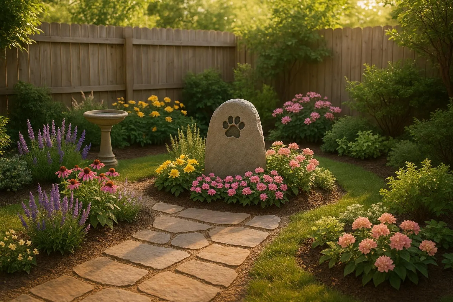 How to Create a Pet Memorial Garden.