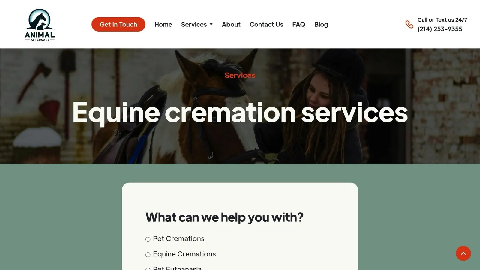 Animal Aftercare