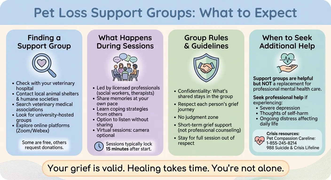How to Join and Participate in Pet Loss Support Groups